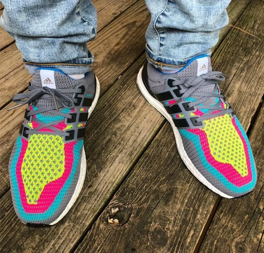 On Sale adidas UltraBOOST 2.0 Gradient Multicolor Sneaker Shouts